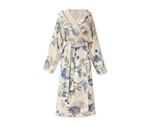 Pip Studio Secret Garden Bathrobe White/Blue L