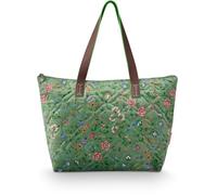 Pip Studio Travel Bag Shoulder Bag Tilda Tote Bag Flora Bangelore Green Dark Green