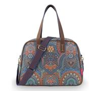 Pip Studio Travel Bag with Laptop Compartment Tovy Weekend Bag Jabali Blue Blue-Grey