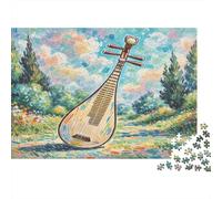 Pipa 1000 Piece Adult Jigsaw Puzzles Festive Gifts Family Challenging Educational Challenge Home Decoration for Adults Gifts Ideas 1000pcs (75x50cm)