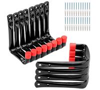 PiPaFox 12 Pack Garage Hooks, 9cm Utility Storage Hooks, Heavy Duty Garage Storage Wall Hooks