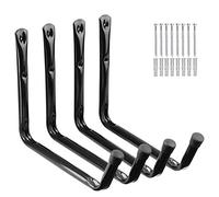PiPaFox Wall Mounted Giant Garage Storage Hook, 32CM/12.6Inches Heavy Duty Utility Hanging Rack for Surfboard,Ladder,Kayak