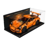 PIPART Acrylic Display Case Compatible with Lego 42056 Porsche 911 GT3 RS Car Model Building Kit, Dustproof Clear Display Box(The Model NOT Included)