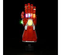 PIPART LED Light Kit for 76223 Nano Gauntlet Iron Man Gauntlet; Light Kit ONLY, Model NOT Included.(Standard)