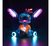 PIPART LED Light Kit for Lego 43249 Stitch, Light Kit ONLY, Lego Model is NOT Included
