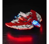 PIPART LED Light Kit for Lego 75362 Ahsoka Tano's T-6 Jedi Shuttle, ONLY Light Kit, Lego Model is NOT Included