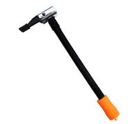 Pipe Air Tyre Tire Chuck - Air Pump Extension Hose | Copper + Rubber Hose Adapter | 11.81 Inches, Pump Accessories, Extension Tire Valve Adaptor, Anti-Leakage, High-Pressure for Maintenance