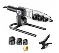 Pipe Amalgamation Welding Machine, Smart Line Melting Kit with 2.7M Anti-Scald Wire & 3/6 Pairs Non-Stick Molds, 100-320°C Adjustable Hot Thermofusora Device for Plumbing Work