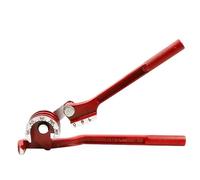 Pipe Bender 180/90 Degree Pipe Bender Heavy Duty Tube Bending Machine Adjustable 3 in 1 Copper for 6/8/10mm Tubing Tools(180 Degrees Imperial)