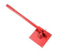 Pipe Bender for Iron - Manual Tool for Bending Pipes | Mini Manual Steel Bender for Garage Welding Fence HVAC Systems Covers Ducting Insulation Construction Sites