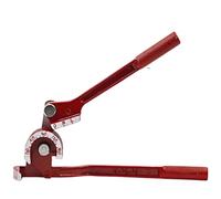 Pipe Bender Tubing Pipe Bender Heavy Tube 3 in 1 90°/180° 6mm / 8mm / 10mm Aluminum Copper Steel Fuel Brake Lines Manual Bending Elbow Tool(180 Degree - Inch)