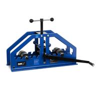Pipe Bending Machine Manual Round Pipes Ø 38 mm - Metal Working Tools by MSW Blue