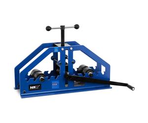 Pipe Bending Machine Manual Round Pipes Ø 38 mm - Metal Working Tools by MSW Blue