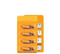 Pipe Blockage Detector Probe, 4-Pack PVC Waterproof Clog Tester for Steel and PVC Pipes, Signal Detection, Replacement, Professional Plumbing Use