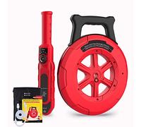 Pipe Blockage Detector, Water Pipe Locator Underground Diagnostic-Tool Wall Scanner Pipeline Blocking Clogging Scanner Plumbers Instrument For Metal PVC Water Pipes, 20M