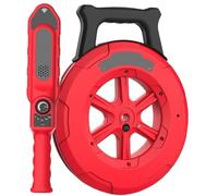 Pipe Blockage Detector with Probe, 20M Range Water Pipe Locator and Wall Scanner, for Metal PVC Pipes Professional Plumbing Tool, Leak Detection Diagnostic Instrument