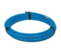 Pipe Blue 25MM X 50M, Polyethylene Blue PE80 Pipe. 12bar Pressure, 1 in Pack