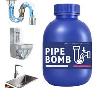 Pipe Bobo Drain Cleaner, Drain Unblocker, Pipecleaner, Powerful Sink & Drain Cleaner, Powerful Pipe Dredge Agent, Unclogging Cleaner, Toilet Outdoor Drain Unblocker for Kitchen Bathroom