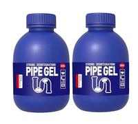 Pipe Bobo Drain Cleaner,The Unclogging Cleaner,Pipeline Dredging Agent,Powerful Pipe Dredging Agent,for Kitchen Shower Drains Tubs(2PC)