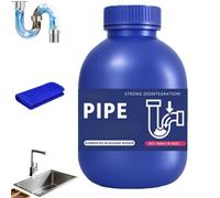 Pipe Bobo Drain Unblocker, Professional Strong Drain Cleaner for Kitchen Sink, Bathroom & Outdoor Drains, Industrial-Strength Clog Remover and Odor Eliminator for All Pipes(1PC)