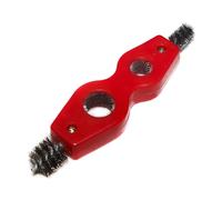 Pipe Brush Battery Terminals Double Head Double Hole Internal External Thread Wire Portable Cleaning Tool Power Terminals Cleaner
