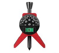 Pipe Center Finder Tool With Adjustable For Dial Bubble Protractor For Pipe Welding Alignment, Magnetic Y-Shaped Pipe Fitter Tool For 1.5" To 6" Metal Pipes, Hands-Free Layout Marking Gauge