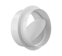 Pipe Check Valve 80/100/110/150/200mm Round Check Ventilation Pipe Check Valve Air Duct Control Exhaust Fan Accessories(80MM)