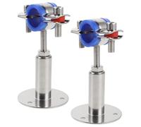 Pipe Clamp Bracket Adjustable 2pcs Stainless Steel Wall Ceiling Mount