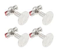 Pipe Clamp Bracket Stainless Steel 4pcs Adjustable Wall and Ceiling