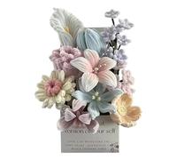 Pipe Cleaner Craft Kit - Chenille Stems | 7.87 Inches PP Material | DIY Flower Bouquet Making Set, Soft Vibrant Texture, Ideal for Valentine's Day Decor and Home Living Room Party
