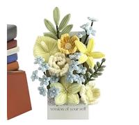 Pipe Cleaner Flower Kit - 20cm Bendable DIY Twisting Wires, Cleaner Bouquets Flower, Project Supplies Mother's Day | School Home Wedding Handmade Floral Decorations, Creative, Craft Activiti