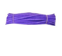Pipe Cleaners 100PC Pipe Cleaners Colorful Chenille Stem DIY Handmade Material Plush Strip Cleaner Craft Supplies(Color 16)