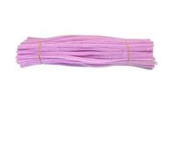 Pipe Cleaners 100PC Pipe Cleaners Colorful Chenille Stem DIY Handmade Material Plush Strip Cleaner Craft Supplies(Color 7)