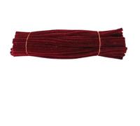 Pipe Cleaners 100PC Pipe Cleaners Colorful Chenille Stem DIY Handmade Material Plush Strip Cleaner Craft Supplies(Color 11)