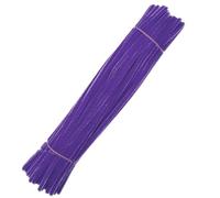 Pipe Cleaners 100pcs Chenille Stems DIY Strips Twist Wire Craft Pipe Children Plush Stick Cleaners(Color 17)