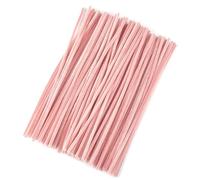 Pipe Cleaners 100pcs Chenille Stems Toys DIY Strips Twist Wire Craft Pipe Hobby Children Plush Stick Sticks(Color 3)