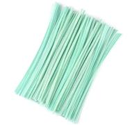 Pipe Cleaners 100pcs Chenille Stems Toys DIY Strips Twist Wire Craft Pipe Hobby Children Plush Stick Sticks(Color 6)