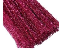 Pipe Cleaners 100PCS Colorful Chenille Stem Twisted Rod Wool Wire DIY Handcraft Twisting Arts Crafts Decorations(Color 10)