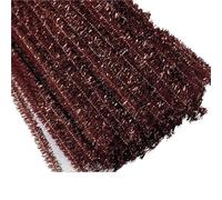 Pipe Cleaners 100PCS Colorful Chenille Stem Twisted Rod Wool Wire DIY Handcraft Twisting Arts Crafts Decorations(Color 8)
