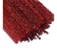 Pipe Cleaners 100PCS Colorful Chenille Stem Twisted Rod Wool Wire DIY Handcraft Twisting Arts Crafts Decorations(Color 2)