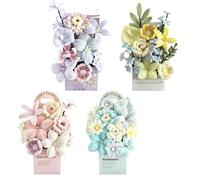 Pipe Cleaners for Flowers - DIY Bouquet Wire | Craft Twisting Material with Flexible Design, Hand Knitted Package with Creative Function for Mother’s Day Art Project, Wedding Decoration