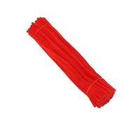 Pipe Cleaners Plush Stick 100pcs Twisting Bar Chenille Stems Wire Pipe Handmade Child DIY Rose Sunflower Material(Color 6)