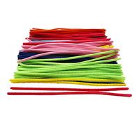 Pipe Cleaners, thickness 6 mm, L: 30 mm, asstd colours, 200asstd