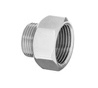 Pipe Connection Reduction Fittings Chrome Female x Male 1/2" x 3/8"