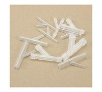 Pipe connector 20pcs Hypotenuse Y Tee Reduced Diameter Equal Diameter Tee Aquarium Fish Tank Air Pump Hose Fitting Join (Size : 3.9 2.4 3.9mm)