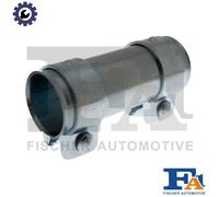 Heavy Duty Exhaust Sleeve Connector Pipe Clamp Tube Joiner 51/48mm Length 110mm