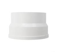 Pipe Conversion Connector for Range Hoods, PVC 180mm to 160mm Reducing Joint Adapter for Kitchen Ventilation Ducts, Exhaust Pipe Ducting Reduction