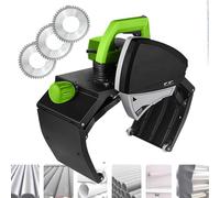 Pipe Cutting Machine, Small Portable Hand-Held Pipe Cutting Machine, Adjustable Speed and Diameters, Electric Pipe Cutting Machine for Plastic Pipe Metal Pipe 400mm