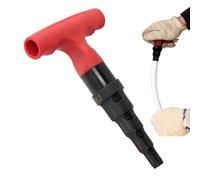Pipe Deburring Tool - 20 x 10 cm 330 g Internal Chamfer | 4-in-1 Plumbing Reamer Swivel Ratchet | Precise Adjustment 16-32 mm | Steel Calibration Multilayer Tubes | PVC Aluminium DIY