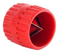 Pipe Deburring Tool,Deburring Tool for Copper Pipe,External Deburrer Tool Tubing Chamfer Tool,Universal Pipe Reamer 4mm-38 mm(0.12in-1.5in),for Plastic,Copper Pipes,PVC Pipes or Other Hoses(Red)